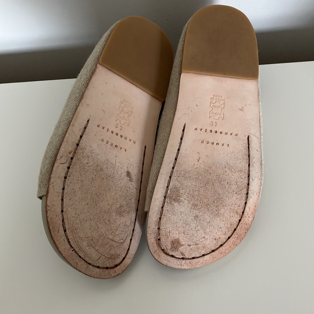 Burlap Mono Slides - Picture 5 of 9
